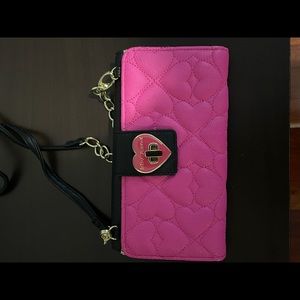 Betsey Johnson wristlet brand new unused